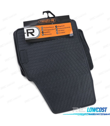 ALFOMBRILLAS GOMA VOLKSWAGEN VW POLO AW1 BZ1 17- 4 PIEZAS