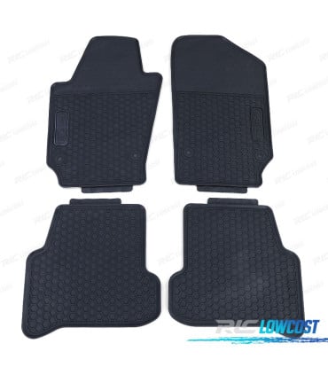 ALFOMBRILLAS GOMA VOLKSWAGEN VW POLO 6R 09- 4 PIEZAS
