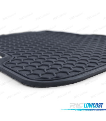 ALFOMBRILLAS GOMA VOLKSWAGEN VW POLO 6R 09- 4 PIEZAS