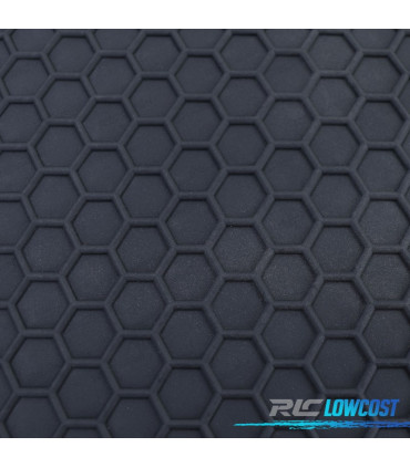 ALFOMBRILLAS GOMA VOLKSWAGEN VW POLO 6R 09- 4 PIEZAS