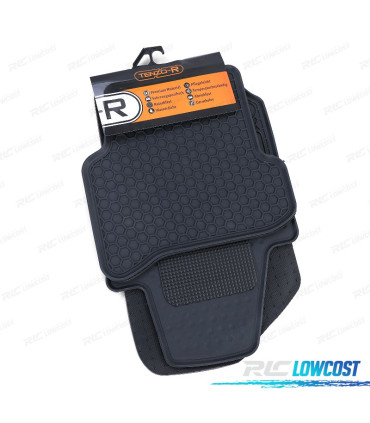 ALFOMBRILLAS GOMA VOLKSWAGEN VW POLO 6R 09- 4 PIEZAS