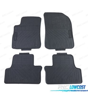 ALFOMBRILLAS GOMA PEUGEOT 2008 14- 4 PIEZAS