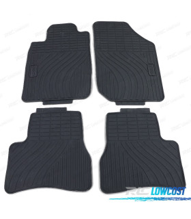 ALFOMBRILLAS GOMA PEUGEOT 206 00-09 4 PIEZAS