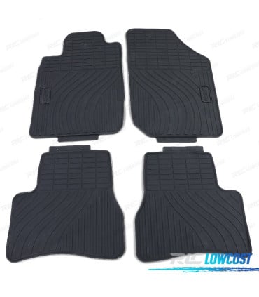 ALFOMBRILLAS GOMA PEUGEOT 206 00-09 4 PIEZAS
