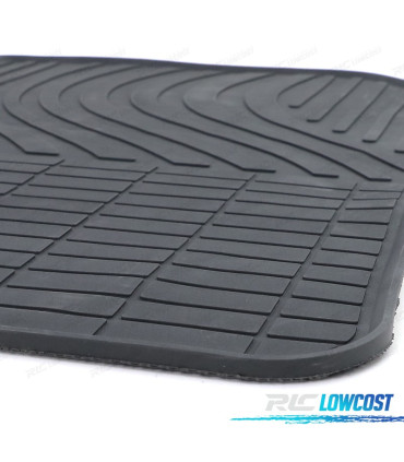 ALFOMBRILLAS GOMA PEUGEOT 206 00-09 4 PIEZAS