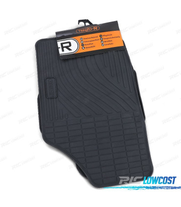 ALFOMBRILLAS GOMA PEUGEOT 206 00-09 4 PIEZAS