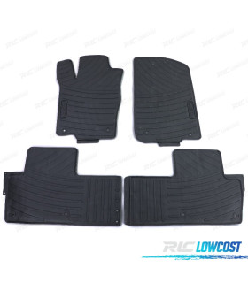 ALFOMBRILLAS GOMA PARA MERCEDES CLASE M ML W164 05-11 4 PIEZAS