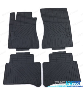 ALFOMBRILLAS GOMA MERCEDES CLASE E W211 S211 02-09 4 PIEZAS