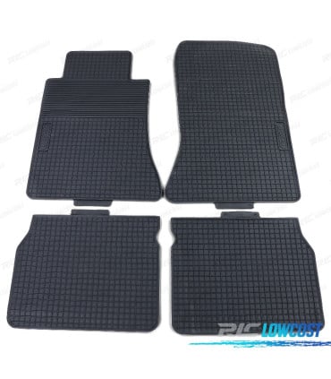 ALFOMBRILLAS GOMA MERCEDES CLASE E W124 84-97 4 PIEZAS