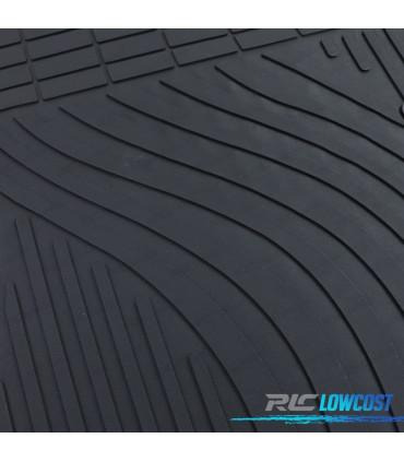 ALFOMBRILLAS GOMA MERCEDES CLASE C W204 S204 11-14 4 PIEZAS
