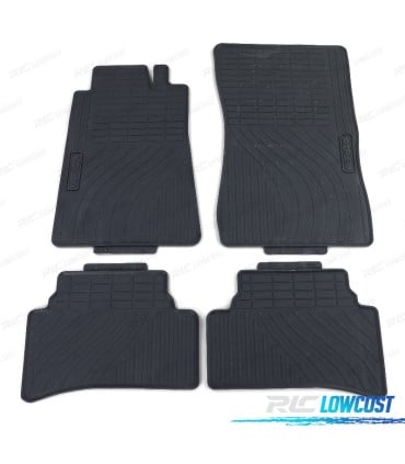 ALFOMBRILLAS GOMA MERCEDES CLASE C W202 S202 93-01 4 PIEZAS