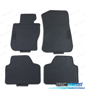 ALFOMBRILLAS GOMA BMW X1 E84 09-15 4 PIEZAS