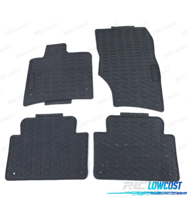 ALFOMBRILLAS GOMA AUDI Q7 4LB 06-15 4 PIEZAS