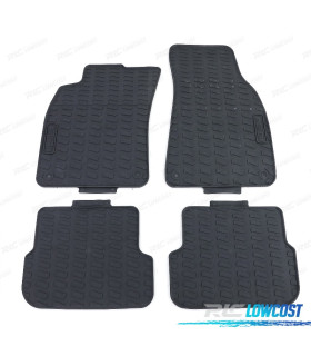 ALFOMBRILLAS GOMA AUDI A6 4F C6 05-11 4 PIEZAS