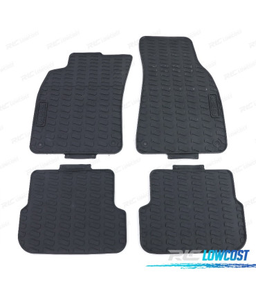 ALFOMBRILLAS GOMA AUDI A6 4F C6 05-11 4 PIEZAS