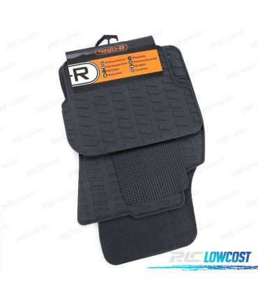 ALFOMBRILLAS GOMA AUDI A6 4F C6 05-11 4 PIEZAS