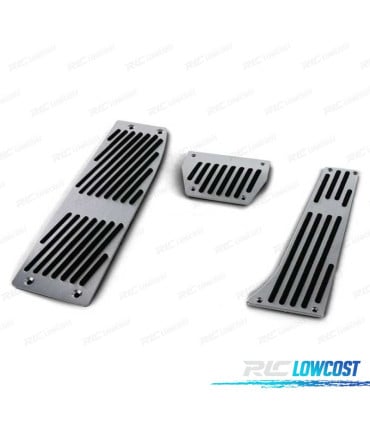 PEDALES BMW E30 E36 E46 E90 E91 E92 E93 LOOK M AUTOMATICO TORNILLERIA VISIBLE
