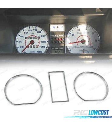 AROS CUADRO DE INTRUMENTOS VOLKSWAGEN VW GOLF 2 83-92 CROMO