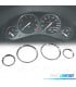 AROS CUADRO DE INTRUMENTOS PARA OPEL CORSA B TIGRA A CROMO