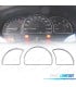 AROS CUADRO DE INSTRUMENTOS PARA OPEL ASTRA F 91-97 CROMO