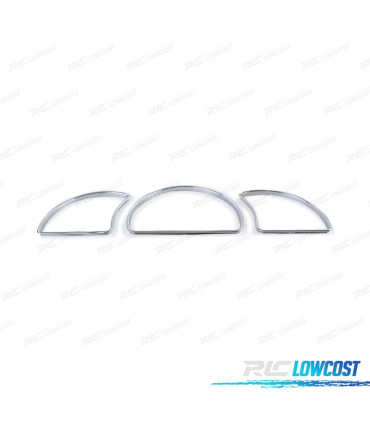 AROS CUADRO DE INSTRUMENTOS PARA OPEL ASTRA F 91-97 CROMO
