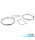 AROS CUADRO DE INSTRUMENTOS PARA VOLKSWAGEN VW GOLF 4 95-06 BORA 98-05 CROMO