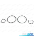 AROS CUADRO DE INSTRUMENTOS BMW X5 E53 99-07 E39 95-03 E38 99-07 CROMO