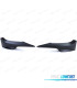 SPLITTERS PARAGOLPES BMW E92 E93 06-10 LOOK M NEGRO MATE