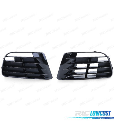 REJILLAS VOLKSWAGEN VW GOLF 6 09-12 LOOK R20 NEGRO BRILLO
