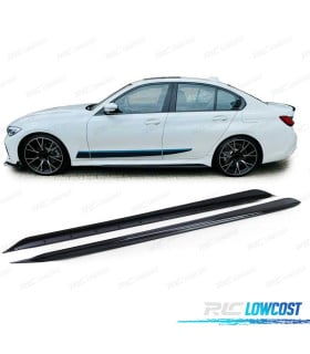 AÑADIDOS TALONERAS BMW G20 G21 18- LOOK M PERFORMANCE NEGRO BRILLO