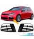 REJILLAS NIEBLA VOLKSWAGEN VW GOLF 6 08-12 R20 NEGRO BRILLO