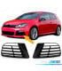REJILLAS NIEBLA VOLKSWAGEN VW GOLF 6 5K1 09-13 R20 NEGRO BRILLO