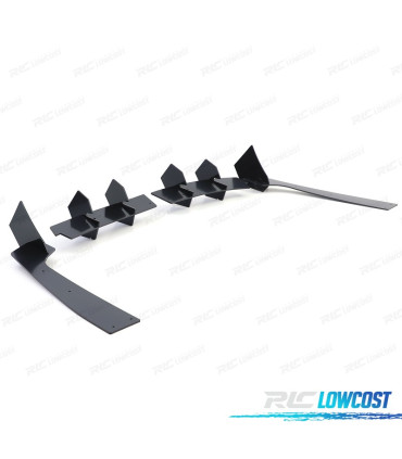 DIFUSOR FORD MUSTANG GT MK6 14-17 NEGRO BRILLO