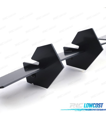 DIFUSOR FORD MUSTANG GT MK6 14-17 NEGRO BRILLO