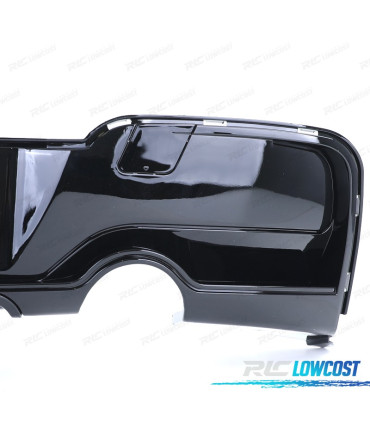 DIFUSOR BMW F20 F21 10-15 LOOK M PERFORMANCE NEGRO BRILLO
