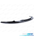 SPOILER LIP BMW E90 E91 08-12 LOOK M NEGRO BRILLO