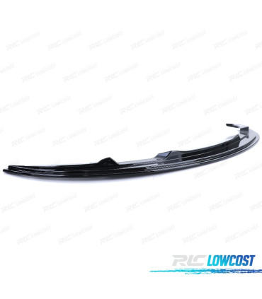 SPOILER LIP BMW E90 E91 08-12 PACK M NEGRO BRILLO