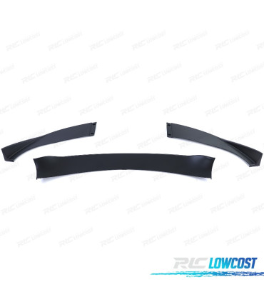 SPOILER LIP BMW E60 E61 03-10 LOOK HAMANN NEGRO MATE