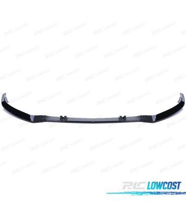 SPOILER LIP AUDI A5 8T 8F 11-17 NEGRO BRILLO