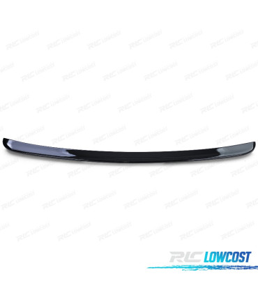 ALERON PESTAÑA MERCEDES CLASE E W211 SEDAN 03-08 LOOK AMG NEGRO BRILLO