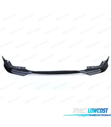 SPOILER LIP BMW G20 G21 18- LOOK M PERFORMANCE NEGRO BRILLO