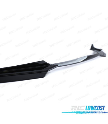 SPOILER LIP BMW G20 G21 18- LOOK M PERFORMANCE NEGRO BRILLO