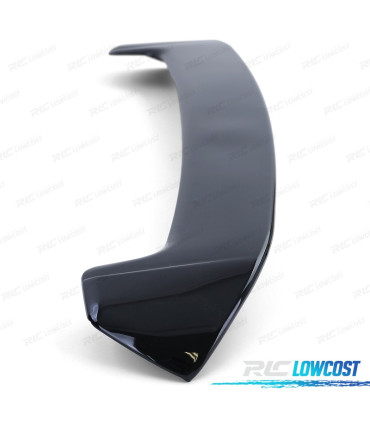 ALERON SPOILER VOLKSWAGEN VW POLO MK5 09-14 LOOK R LINE NEGRO BRILLO