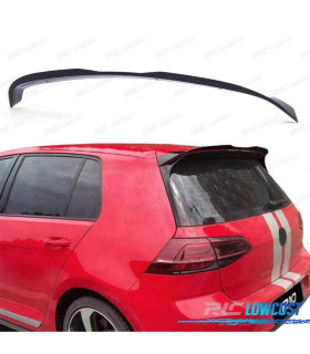 ALERON SPOILER VOLKSWAGEN VW GOLF 7 GTI 13-20 NEGRO BRILLO