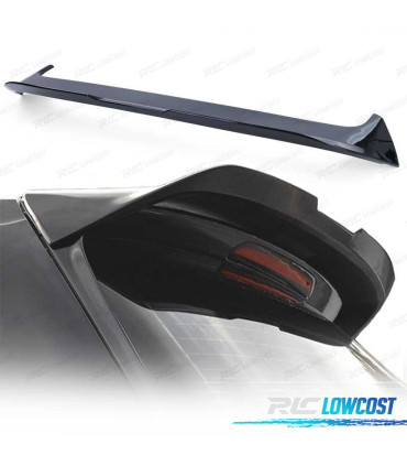 ALERON SPOILER VOLKSWAGEN VW GOLF 7 7.5 LOOK R-LINE NEGRO BRILLO