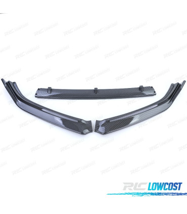 SPOILER LIP VOLKSWAGEN VW POLO 6C 14-17 CARBONO