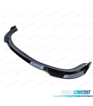 SPOILER LIP VOLKSWAGEN VW POLO 9N3 05-09 NEGRO BRILLO