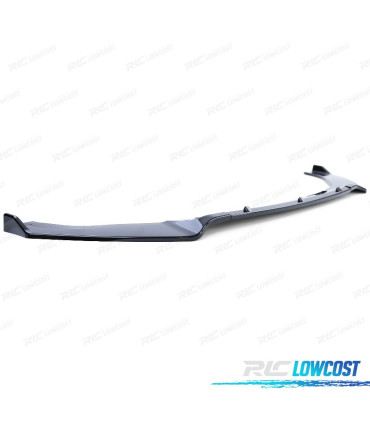 SPOILER LIP VOLKSWAGEN VW GOLF 7 7.5 NEGRO BRILLO