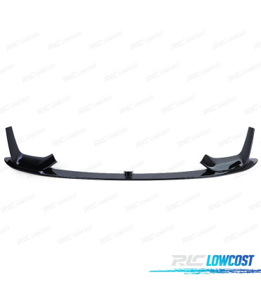 SPOILER LIP BMW F80 M3 F82 F83 M4 14- NEGRO BRILLO