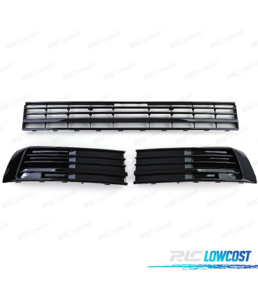 REJILLAS VOLKSWAGEN VW T6 MULTIVAN 15-19 SIN ACC NEGRO BRILLO